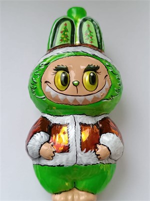 Лабубик - ГРИНЧ -  ПОД ЗАКАЗ - срок изготовления 1,5 месяца 1858