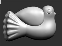 ПТИЧКА - БЕЗ РОСПИСИ 1848